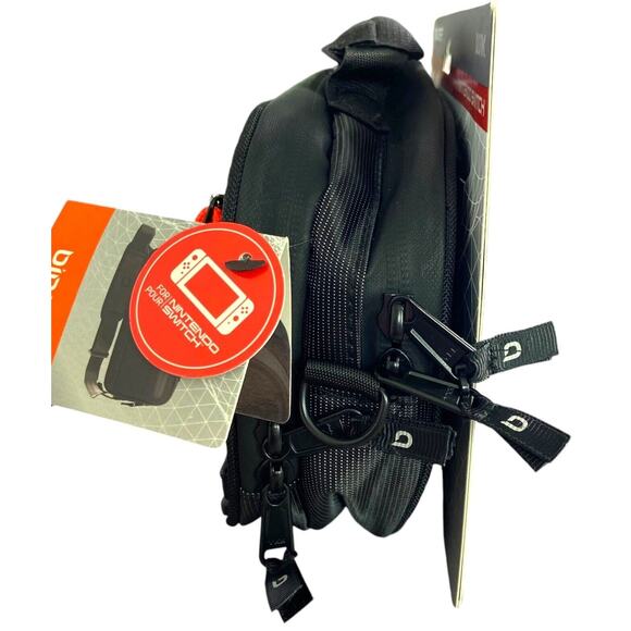 BIONIK Black Nintendo Switch Lite COMMUTER LITE Protective Tactical Bag New - Picture 10 of 14